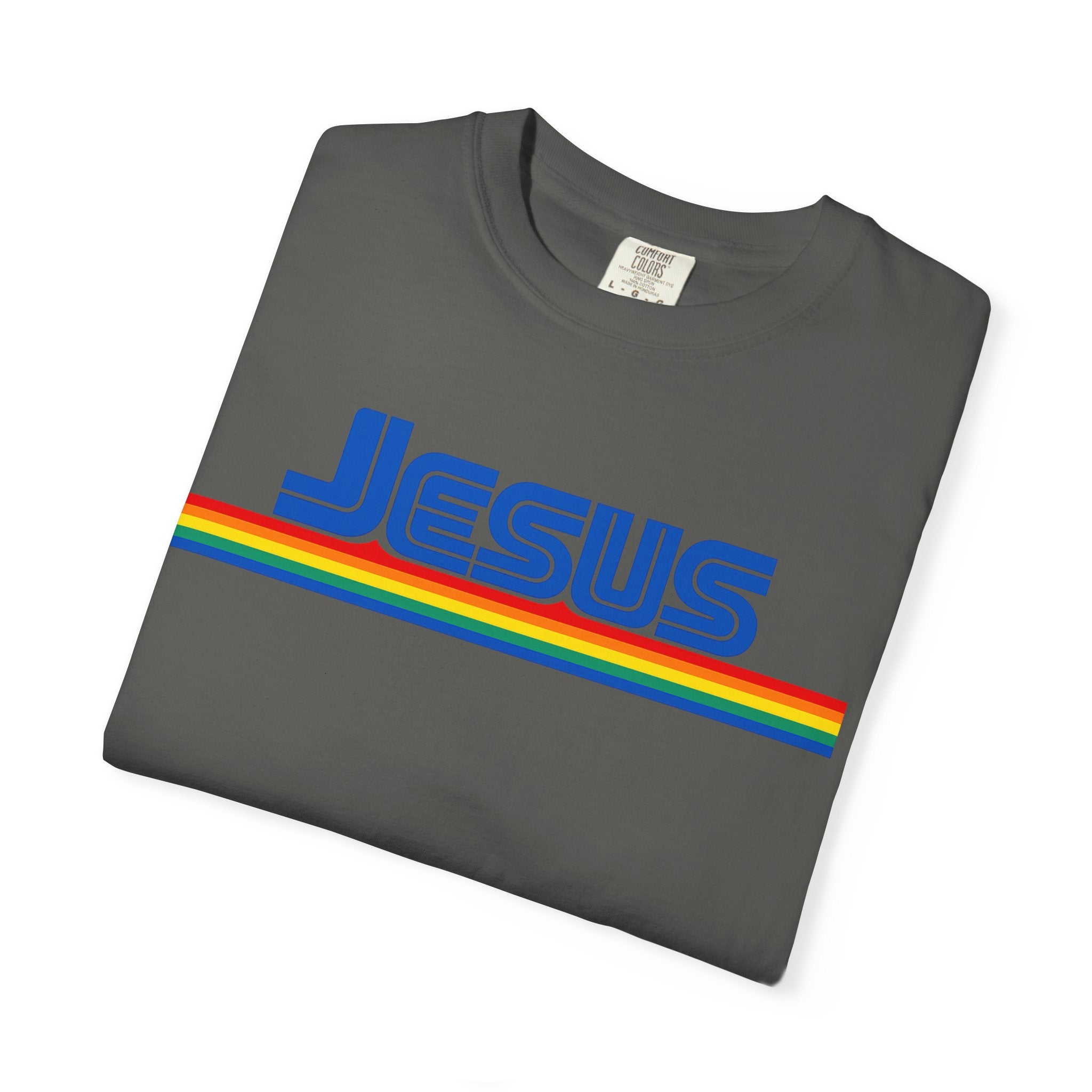 Jesus Rainbow Stripe T-Shirt