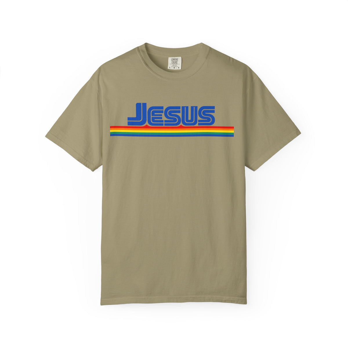 Jesus Rainbow Stripe T-Shirt