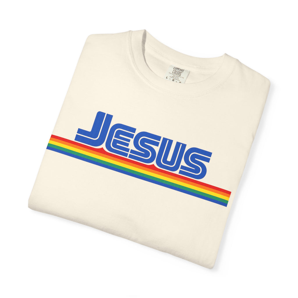 Jesus Rainbow Stripe T-Shirt
