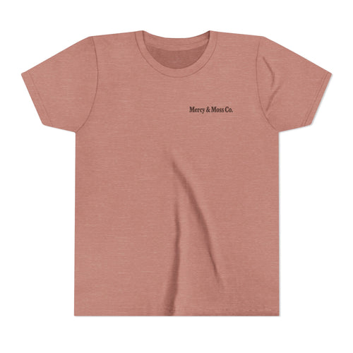 Boys Tee — 'When You Go Through Deep Waters' Dog Faith Graphic
