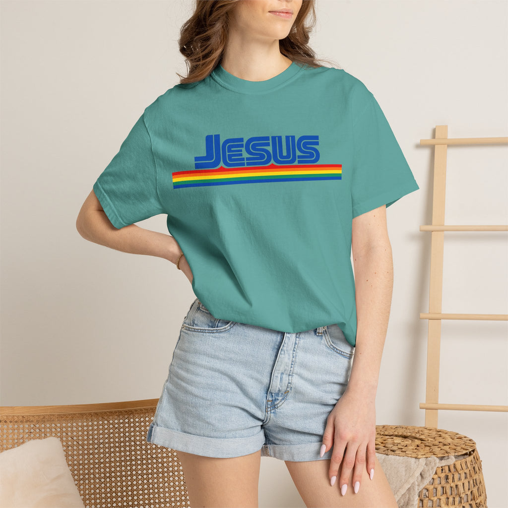 Jesus Rainbow Stripe T-Shirt