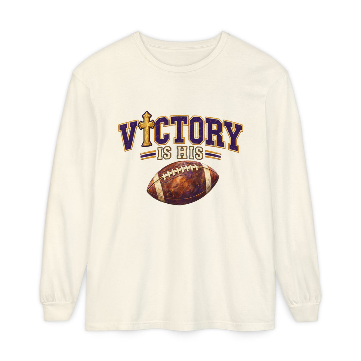 Comfort Colors Gameday Unisex Long Sleeve Tee- Christian Graphic