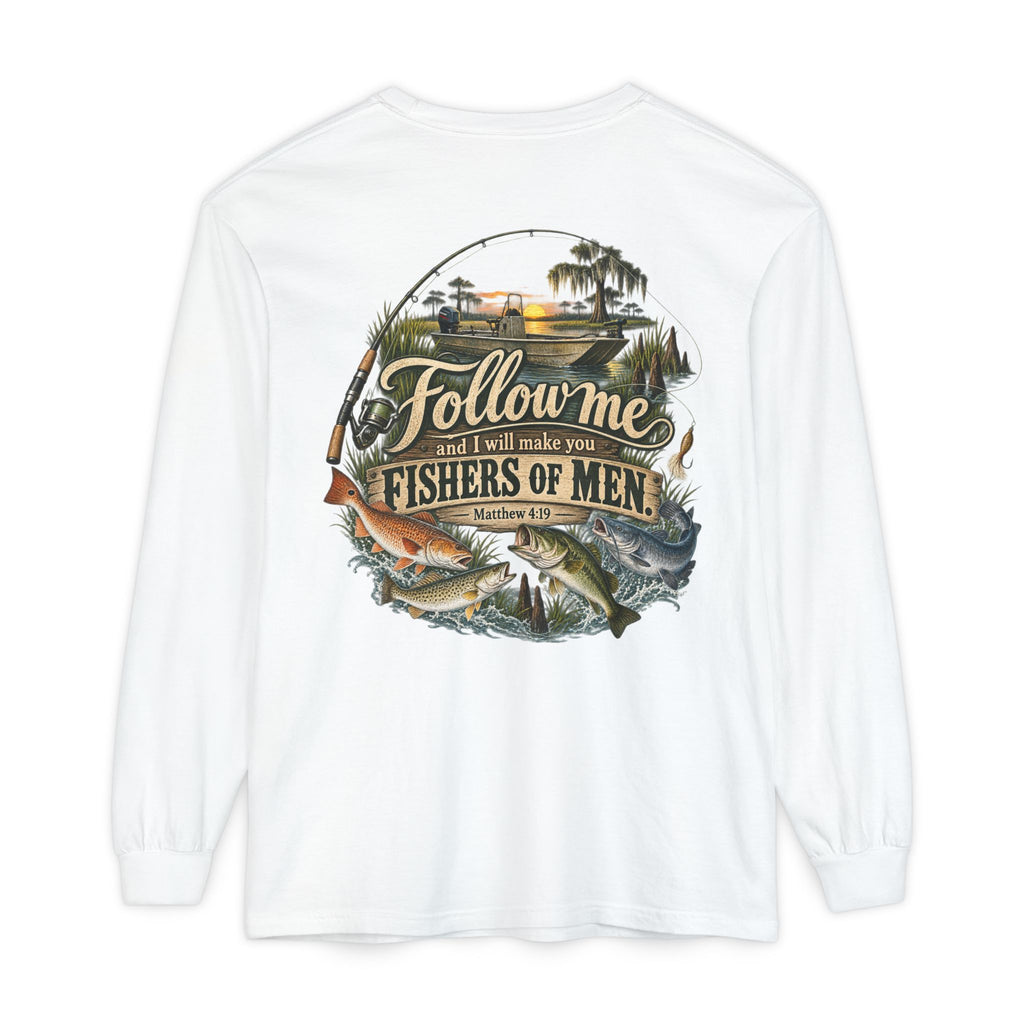Follow Me Fishers of Men Long Sleeve T-Shirt