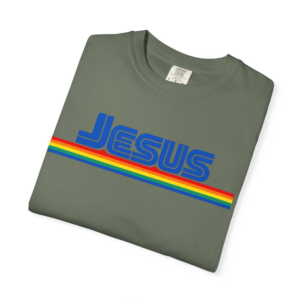 Jesus Rainbow Stripe T-Shirt