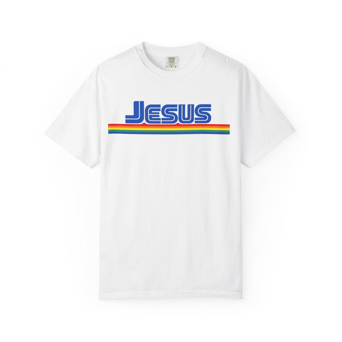 Jesus Rainbow Stripe T-Shirt
