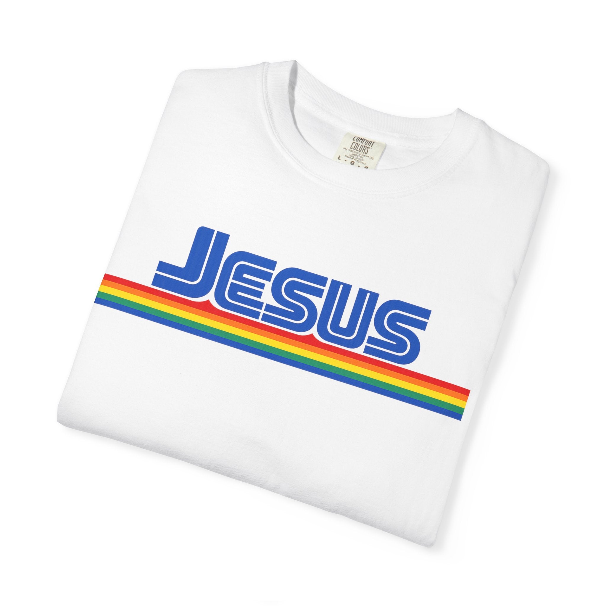 Jesus Rainbow Stripe T-Shirt