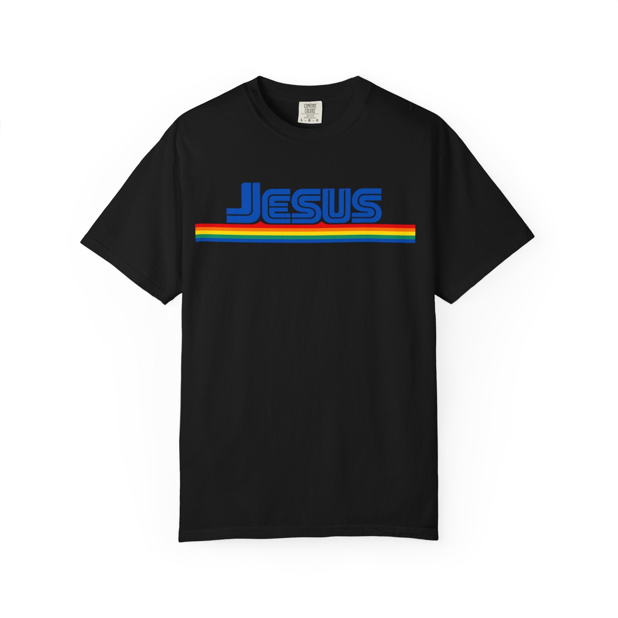 Jesus Rainbow Stripe T-Shirt