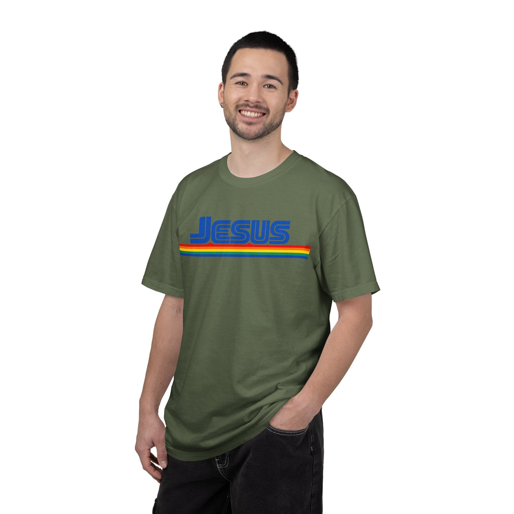 Jesus Rainbow Stripe T-Shirt