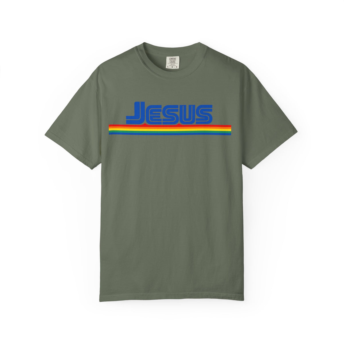 Jesus Rainbow Stripe T-Shirt