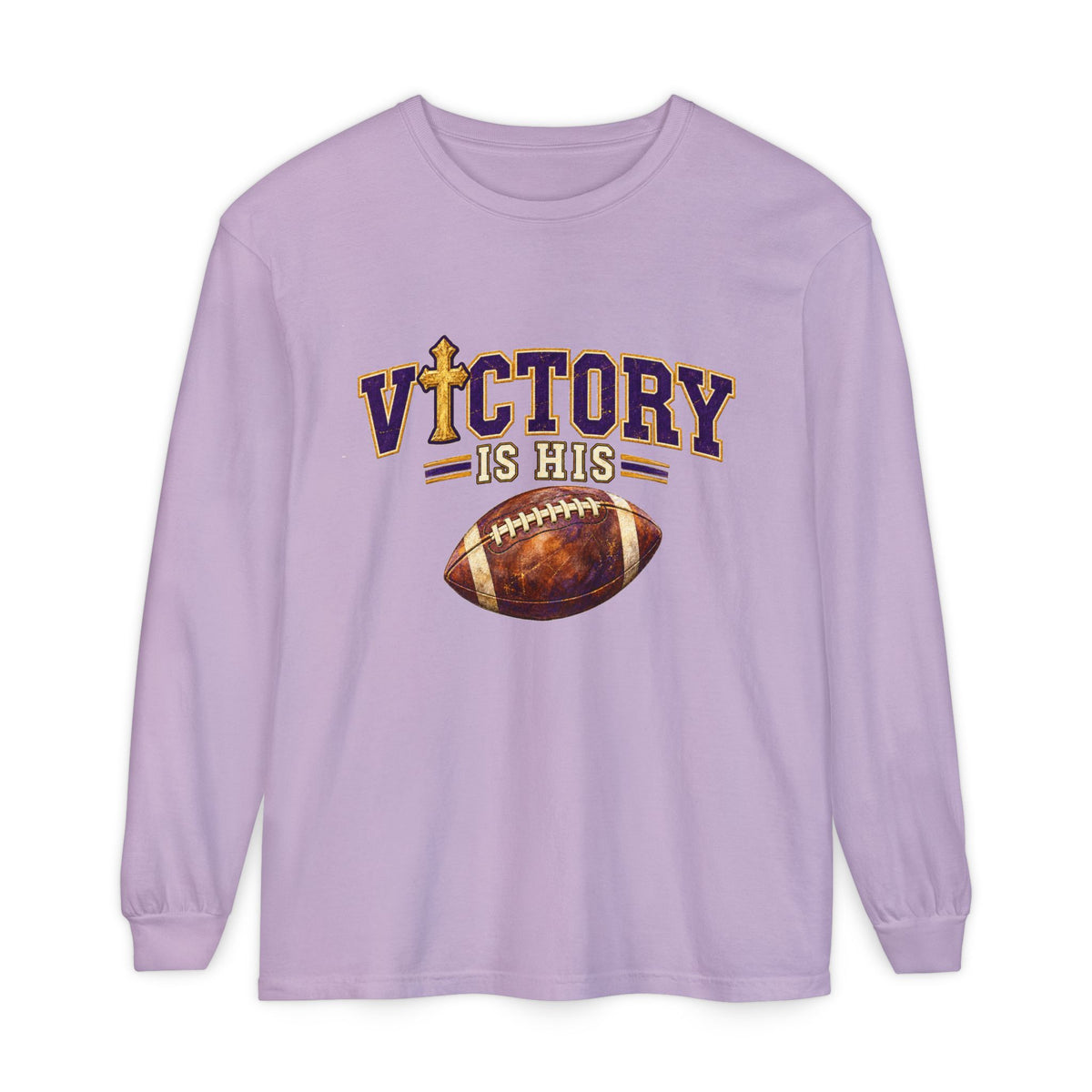 Comfort Colors Gameday Unisex Long Sleeve Tee- Christian Graphic