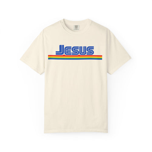 Jesus Rainbow Stripe T-Shirt
