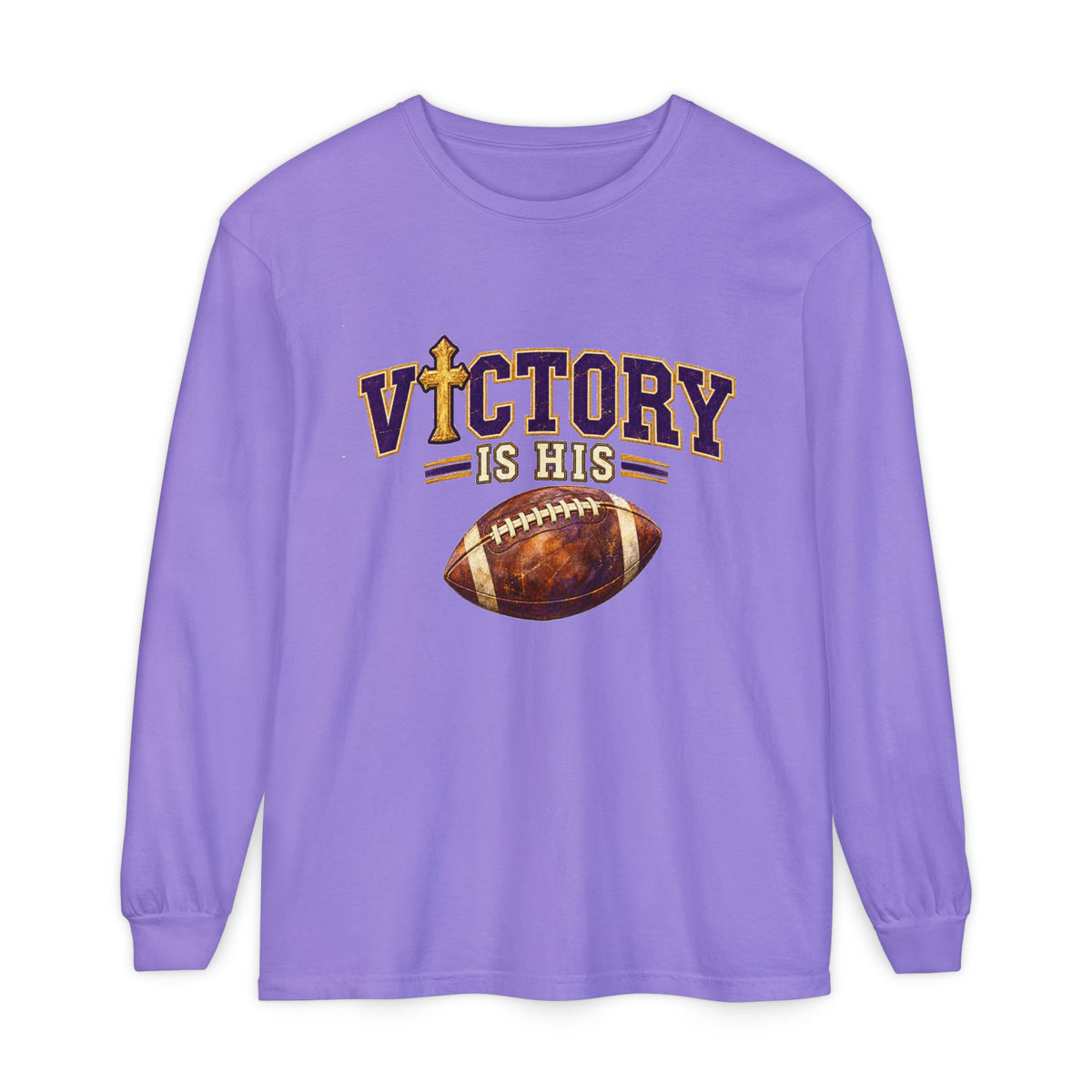 Comfort Colors Gameday Unisex Long Sleeve Tee- Christian Graphic