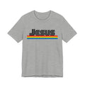 Jesus Rainbow Tee — Retro Faith Graphic T-Shirt