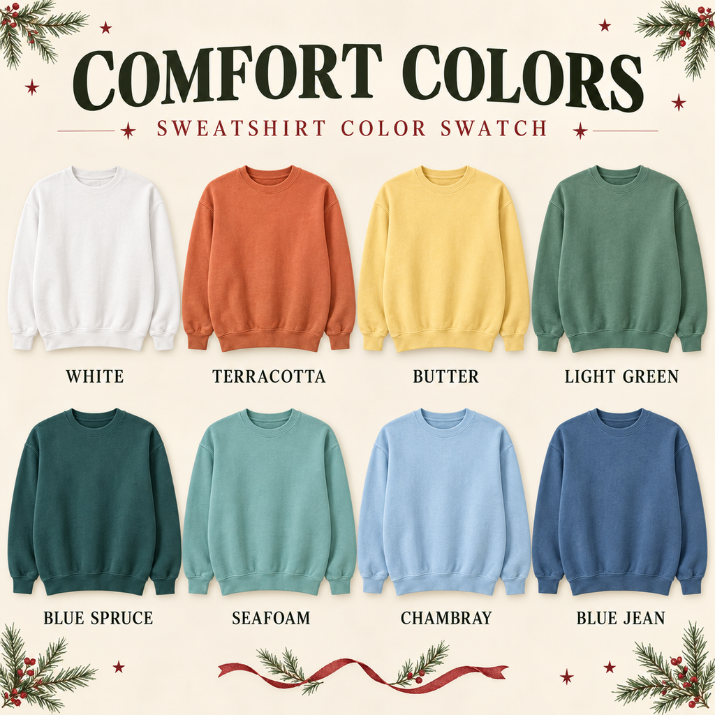 It's the Most Wonderful Time Sweatshirt | Christmas Tree Fireplace Holiday