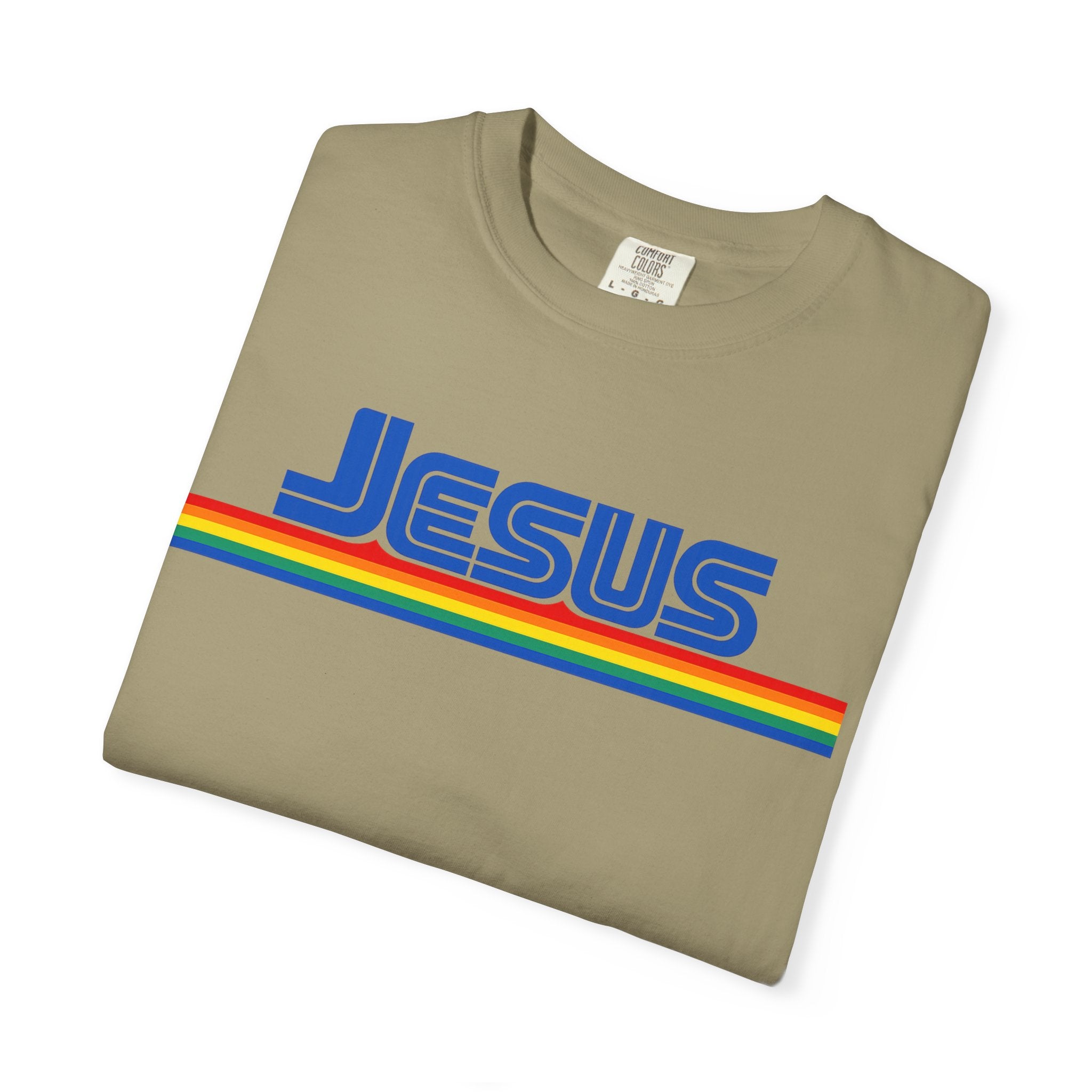 Jesus Rainbow Stripe T-Shirt