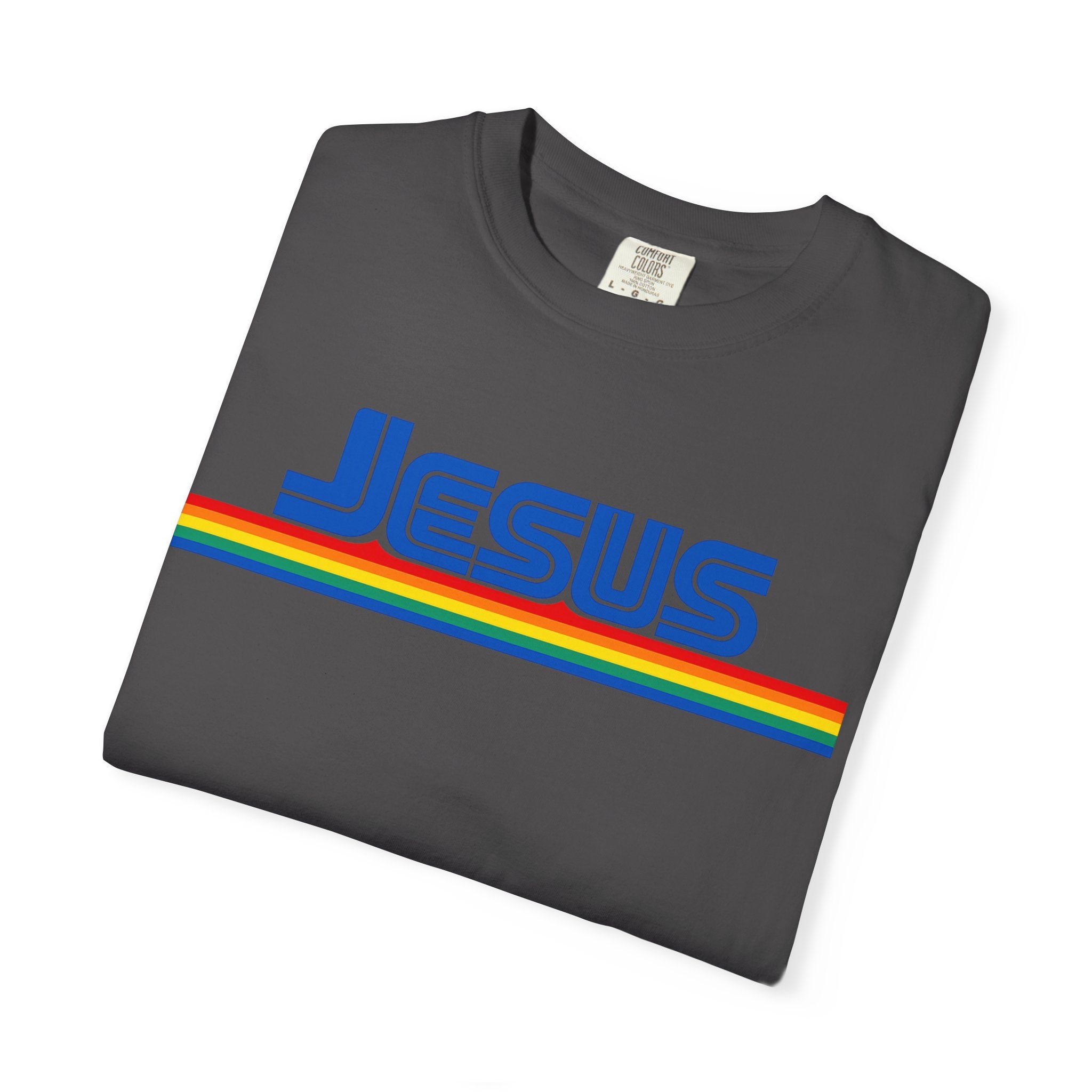 Jesus Rainbow Stripe T-Shirt