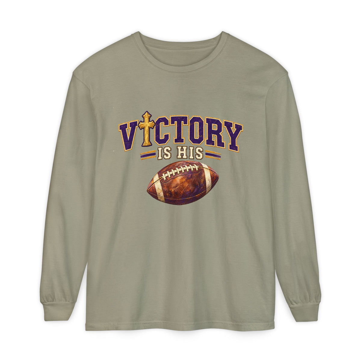 Comfort Colors Gameday Unisex Long Sleeve Tee- Christian Graphic