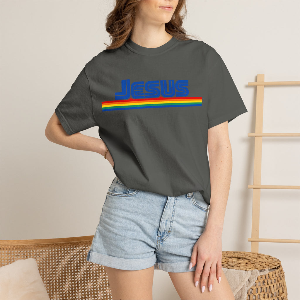 Jesus Rainbow Stripe T-Shirt