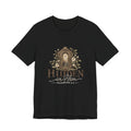Hidden in Him T-Shirt — Christian Faith Keyhole Design (Colossians 3:3)