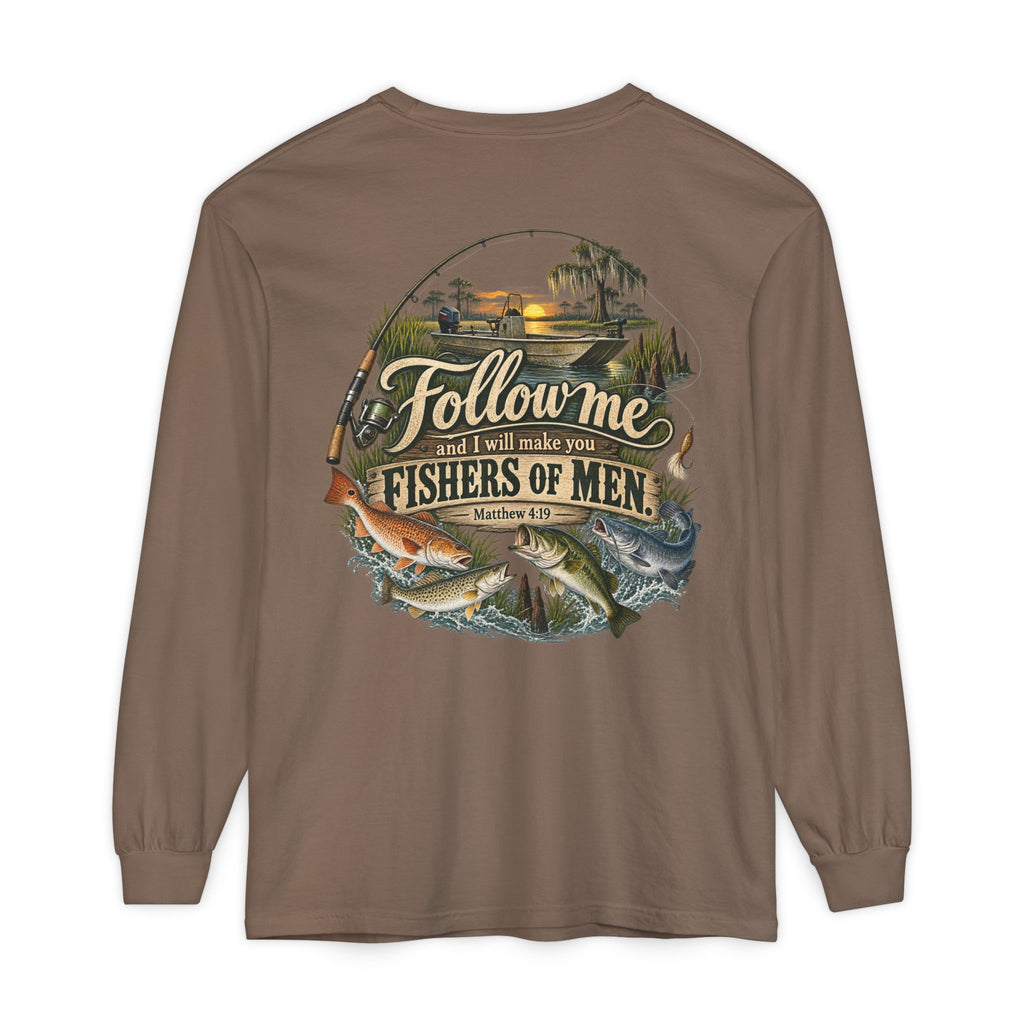 Follow Me Fishers of Men Long Sleeve T-Shirt