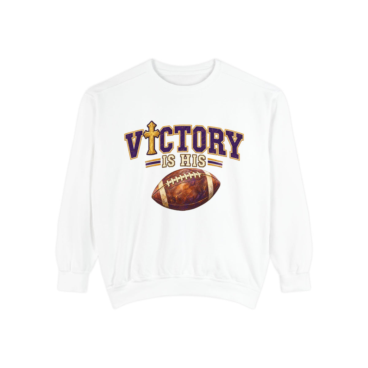Women's Game-Day Sweatshirt- Christian Graphic