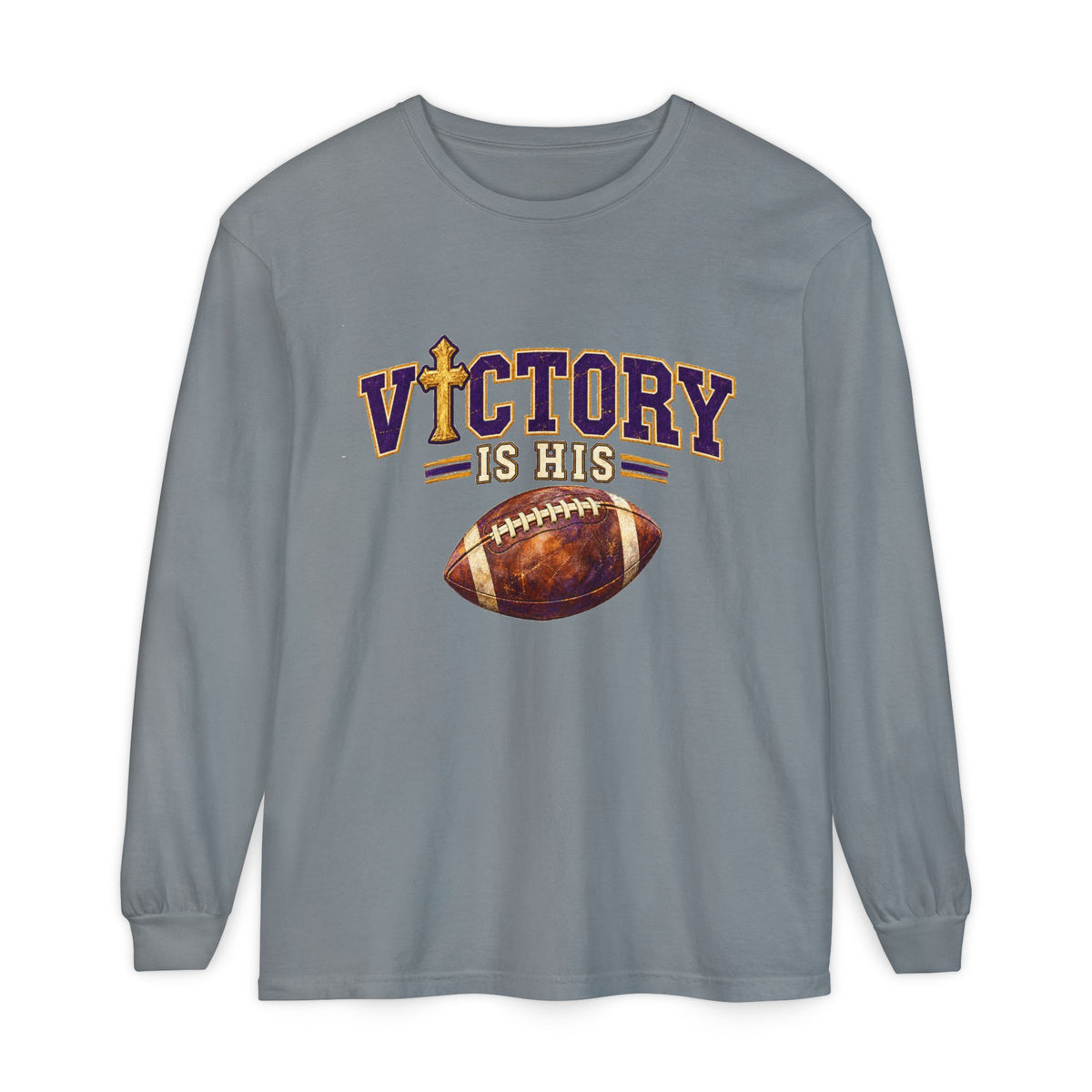 Comfort Colors Gameday Unisex Long Sleeve Tee- Christian Graphic