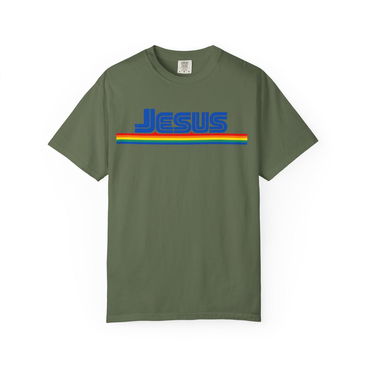 Jesus Rainbow Stripe T-Shirt