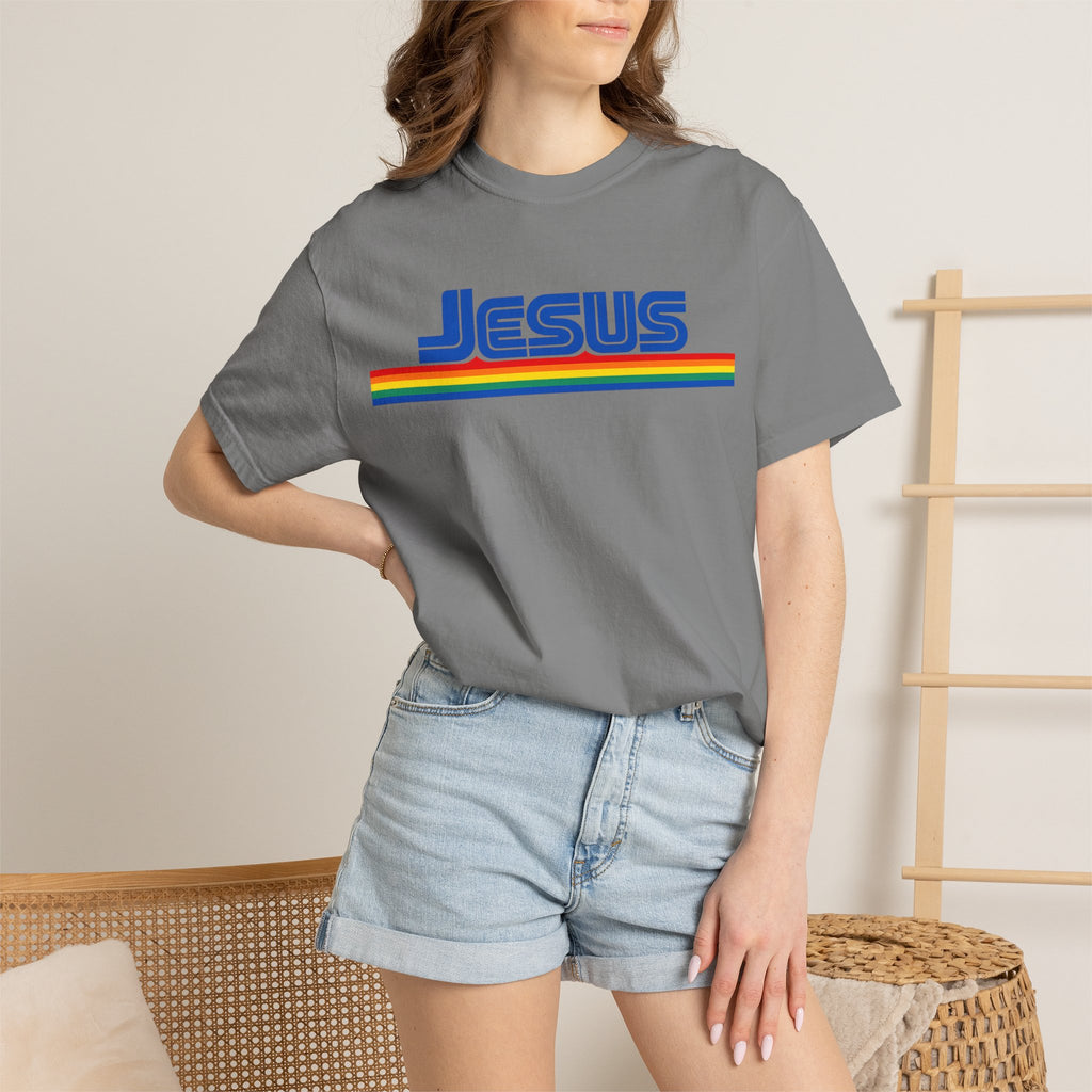 Jesus Rainbow Stripe T-Shirt